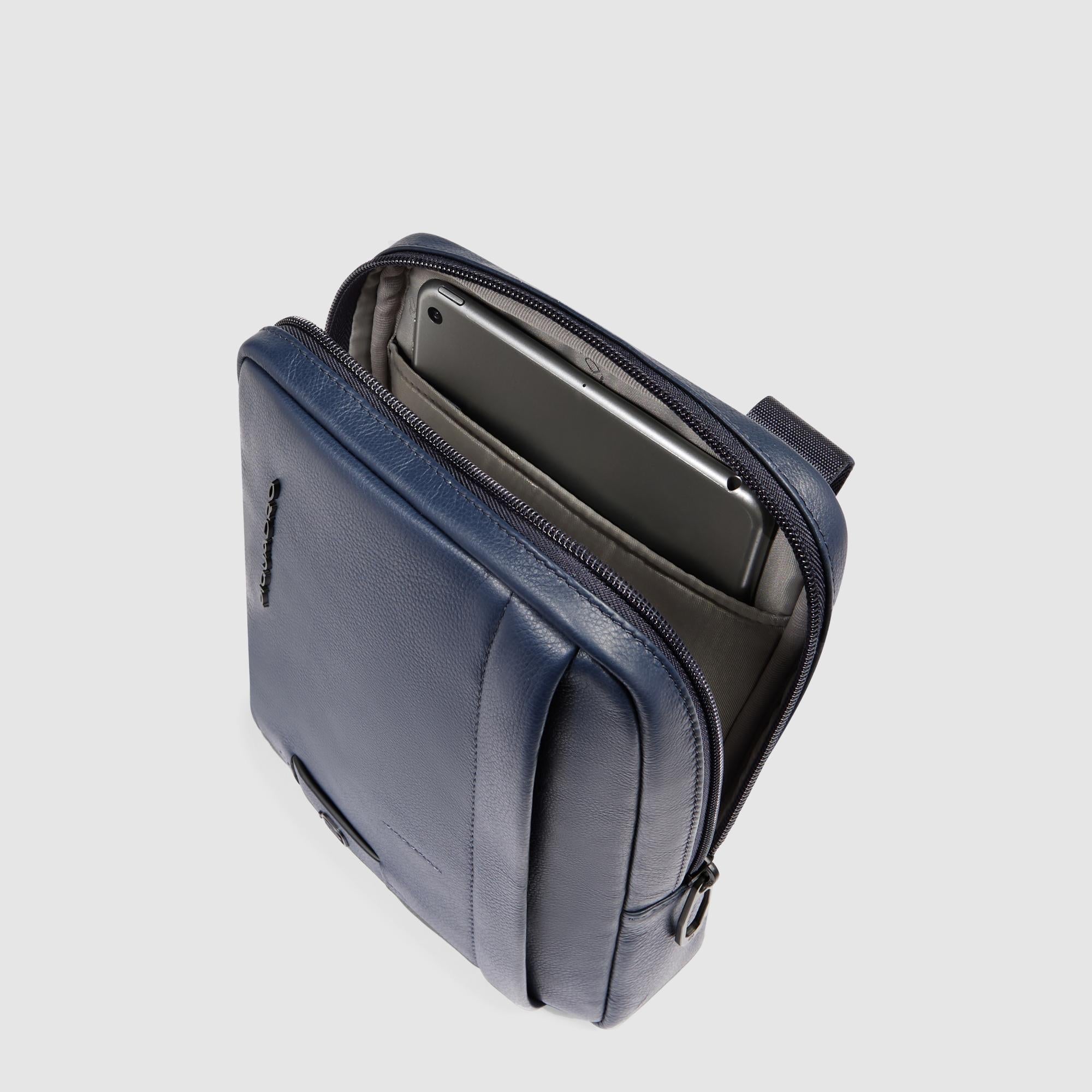 Piquadro Urban Umhängetasche Herren Leder Grün RFID