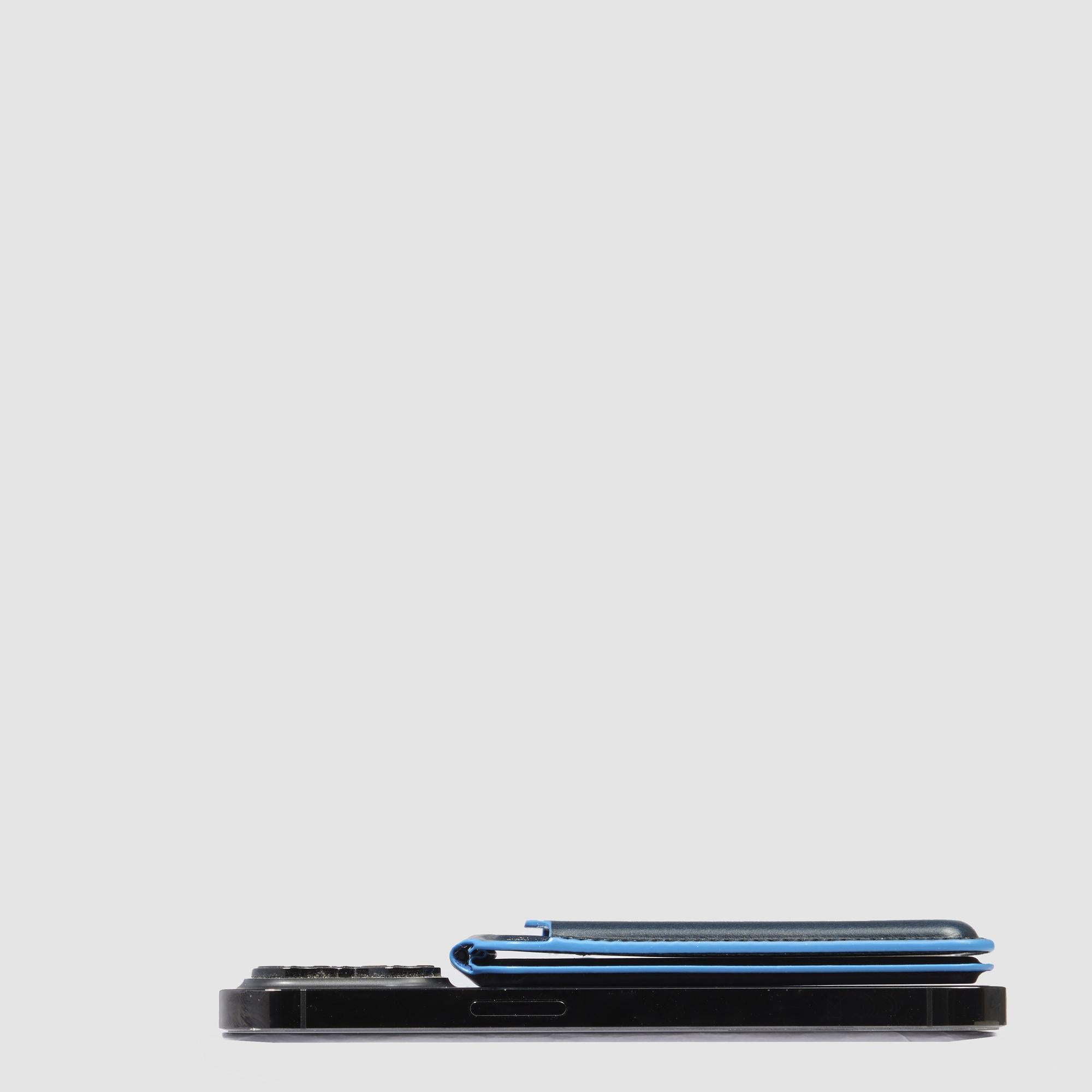 Piquadro Connequ Wallet MagSafe Tracker Schwarz