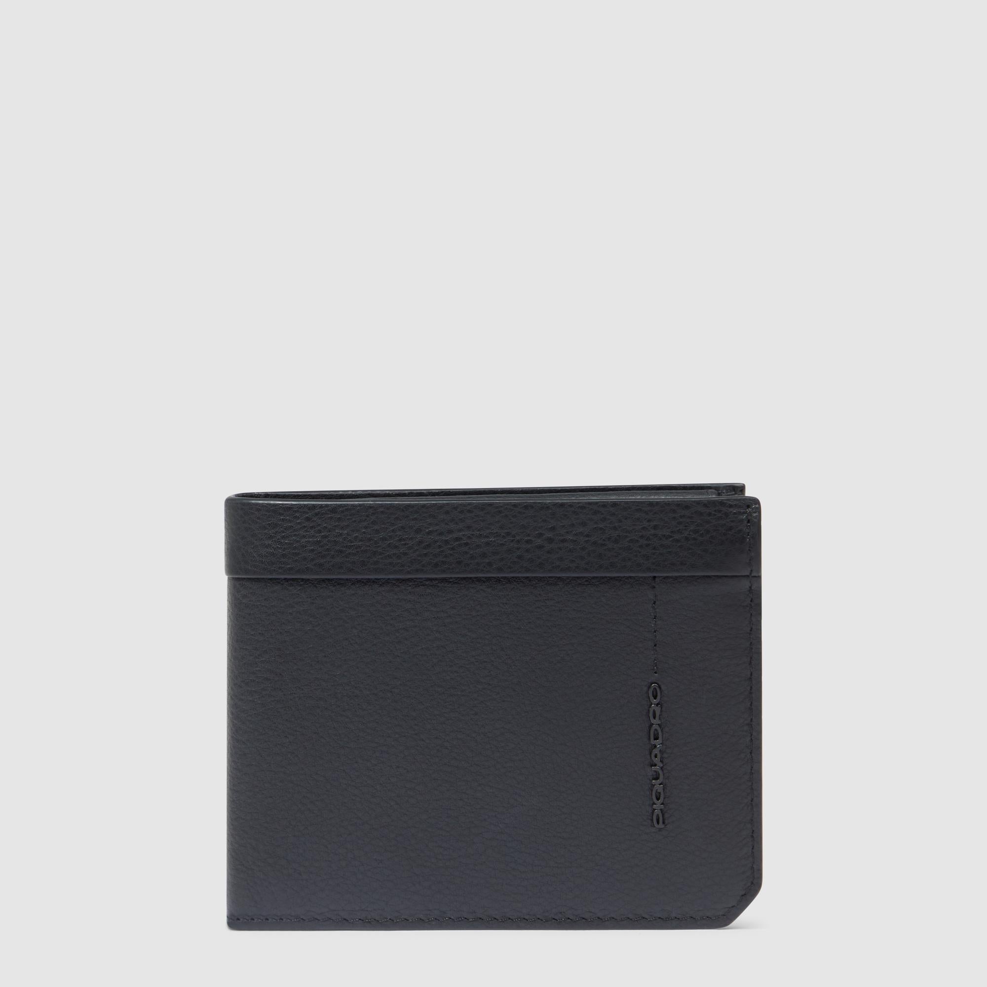 Piquadro Blue Square Geldbörse BLU RFID Münzfach