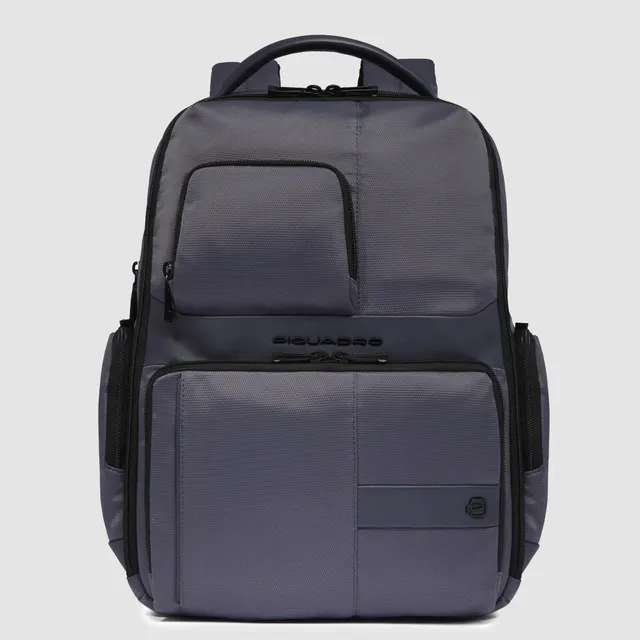 Piquadro Rover Rucksack 15,6 Zoll Laptop Schwarz
