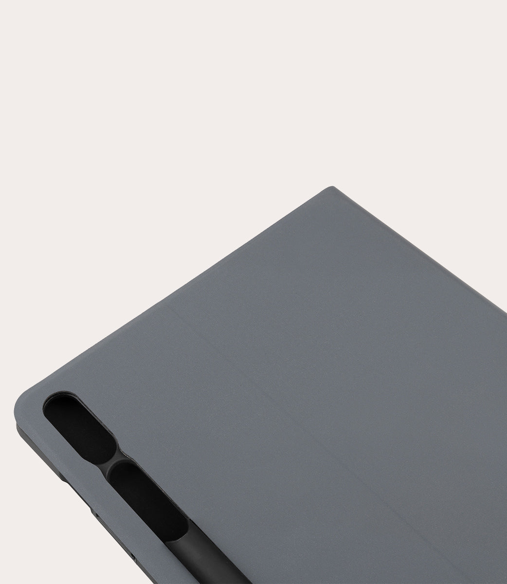 Tucano Gala Tablethülle Galaxy Tab S9 11 Zoll Grau Ständer