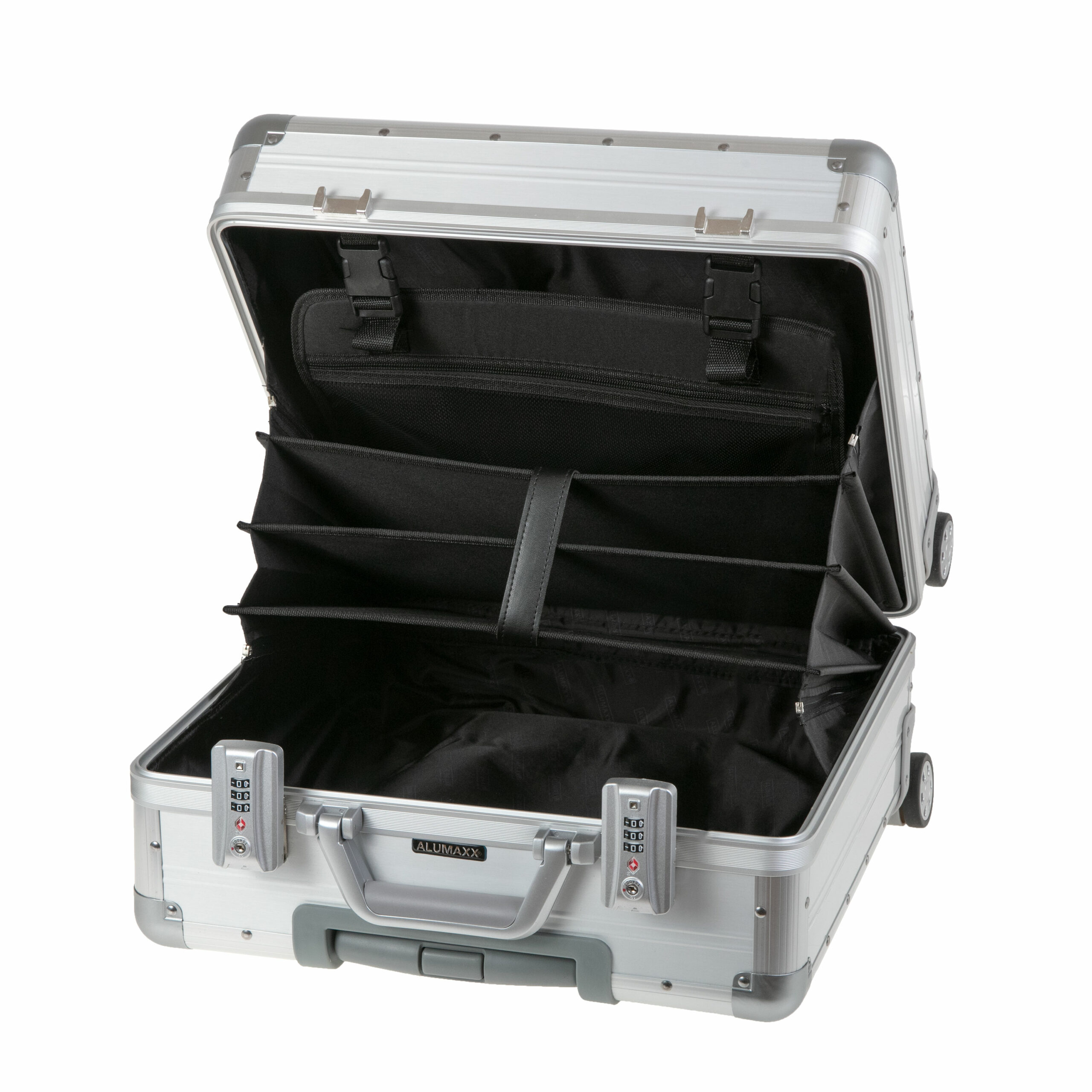 Lightpak Gemini Business Trolley Silber Aluminium