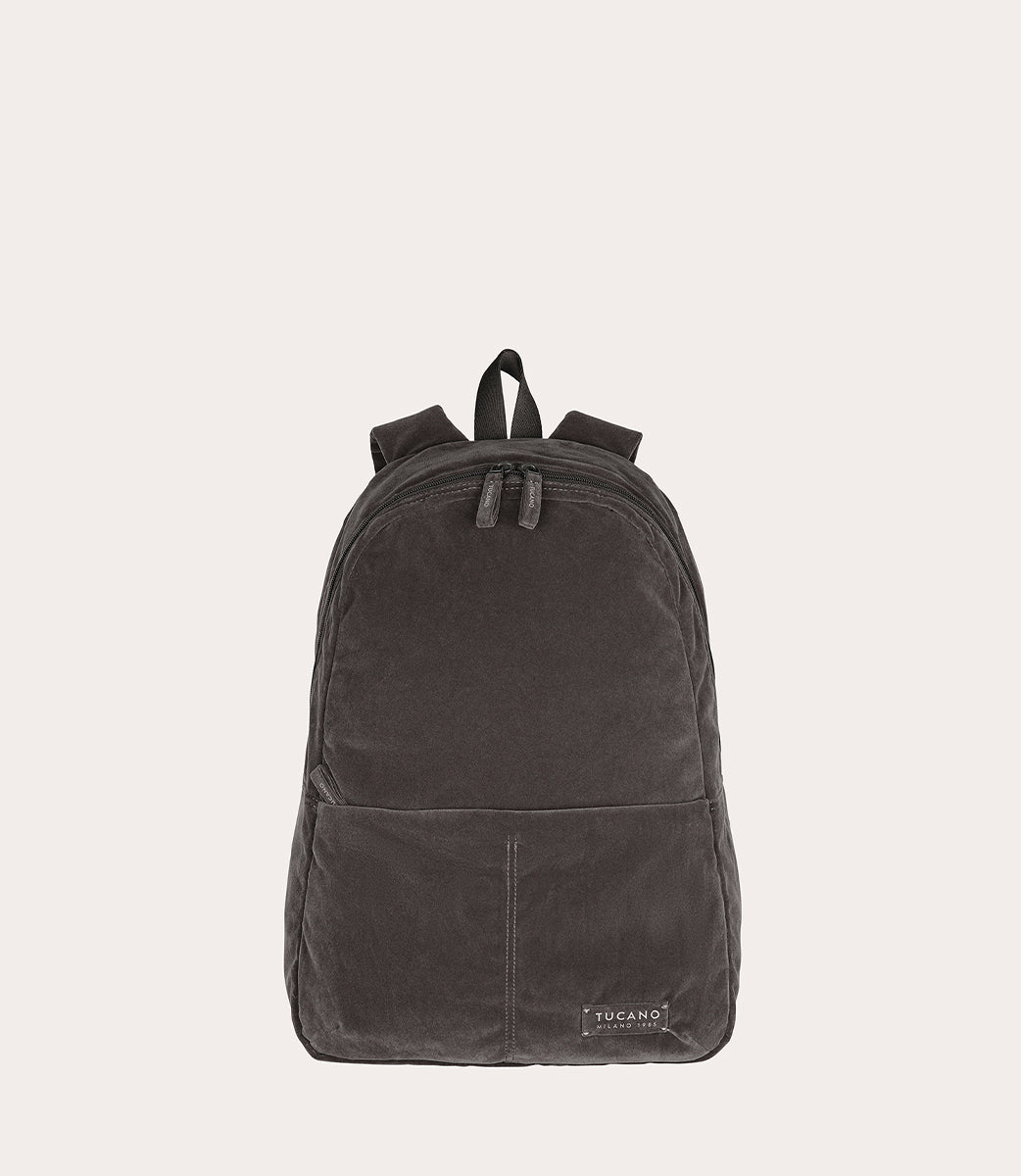Tucano Otello Rucksack Samt Schwarz Daypack