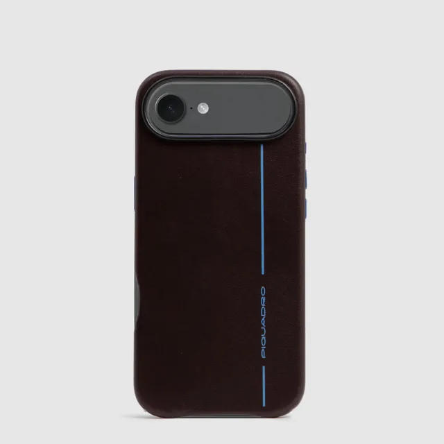 Piquadro BagMotic Handyhülle iPhone 17 Air Leder MagSafe