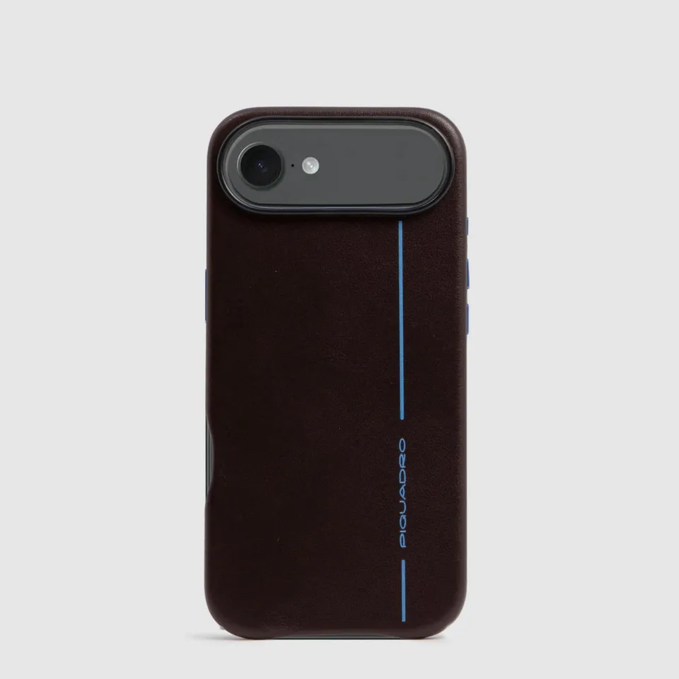 Piquadro BagMotic Handyhülle iPhone 17 Air Leder MagSafe
