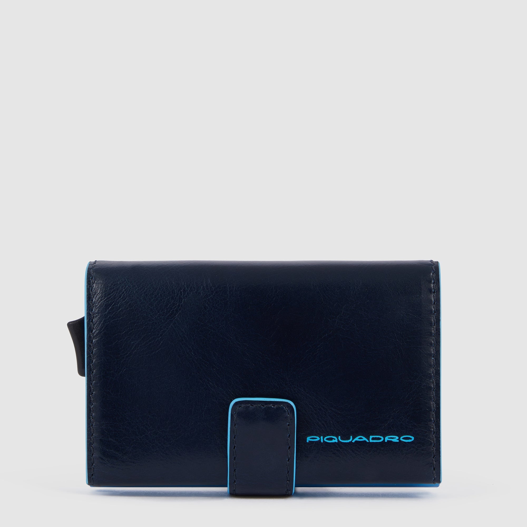 Piquadro Blue Square Geldbörse Herren Leder RFID schwarz