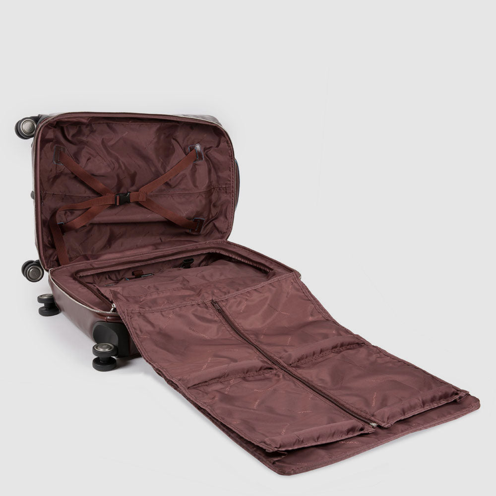 Piquadro PQ-Light Kabinentrolley 15,6 Zoll schwarz Laptop