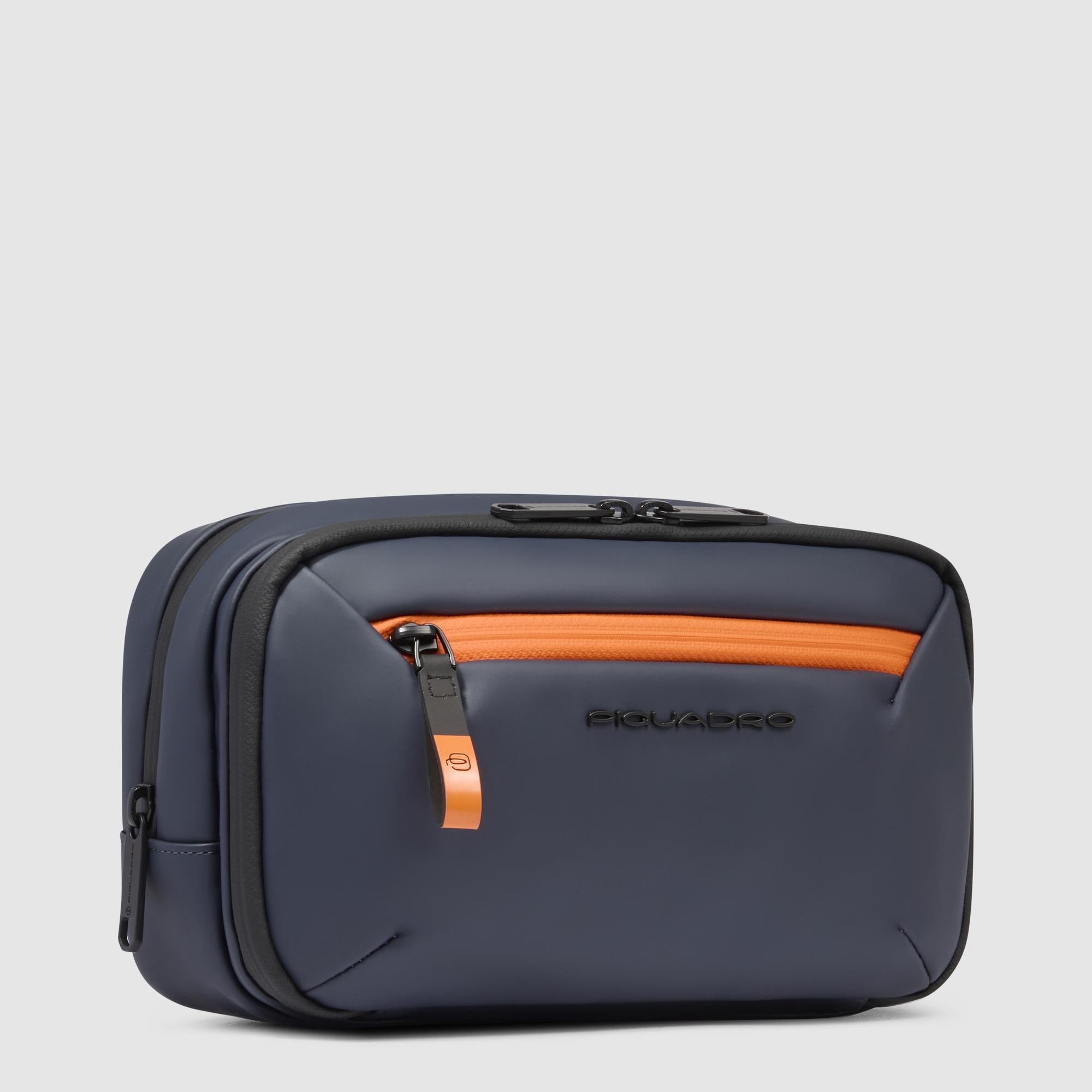 Piquadro PQ-Light Beautycase Rot wasserabweisend