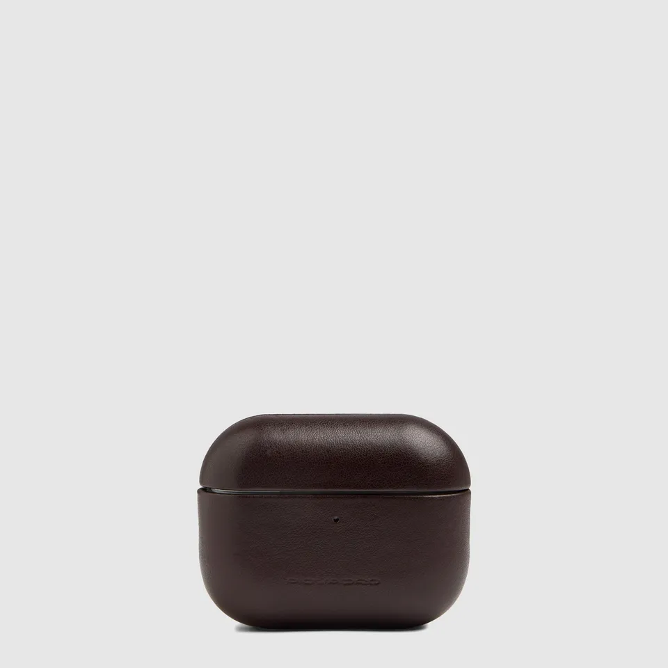 Piquadro Connequ AirPods Pro 3 Hülle Leder braun