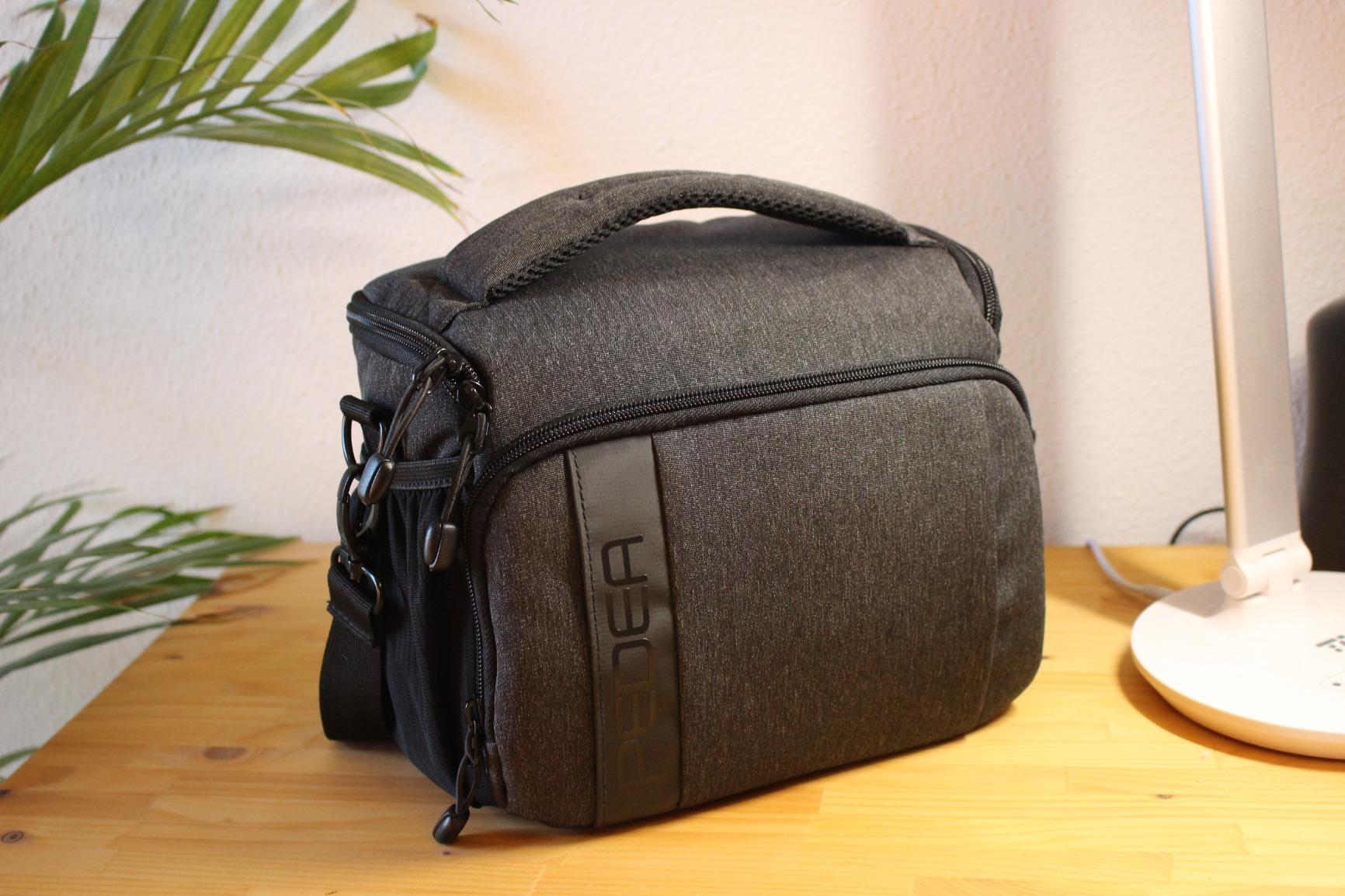 Pedea Fashion XL Kameratasche grau Regenschutz