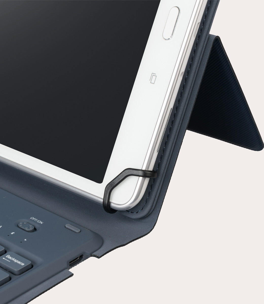 Tucano Gancio Tablet-Hülle 13 Zoll Blau mit Tastatur