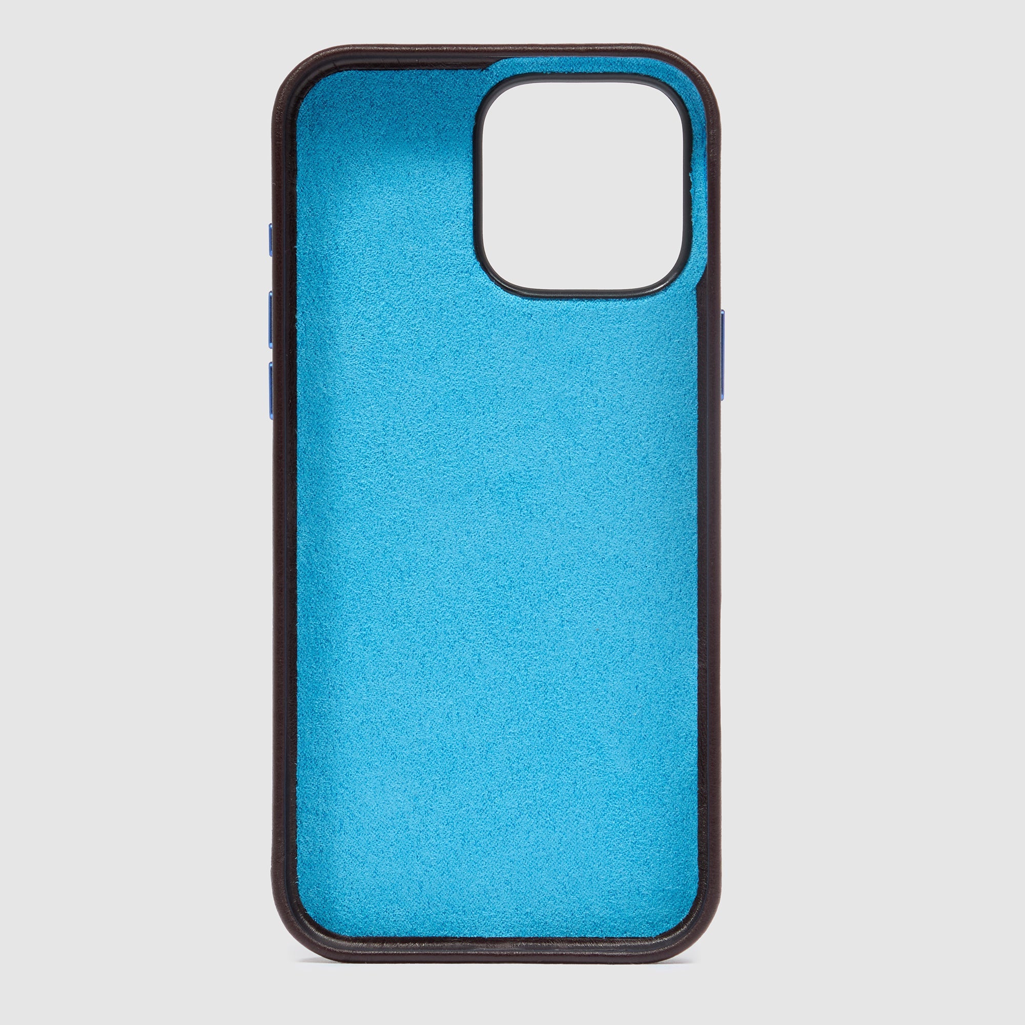 Piquadro Connequ iPhone 16 Pro Max Hülle Leder 6,9 Zoll