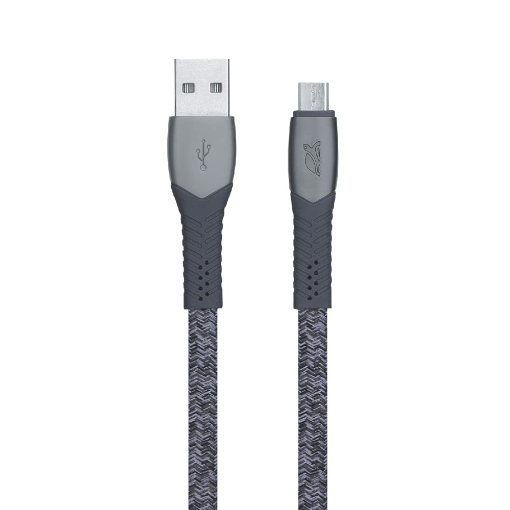 RIVACASE RIVAPOWER Micro-USB-Kabel 1,2m Grau Nylon
