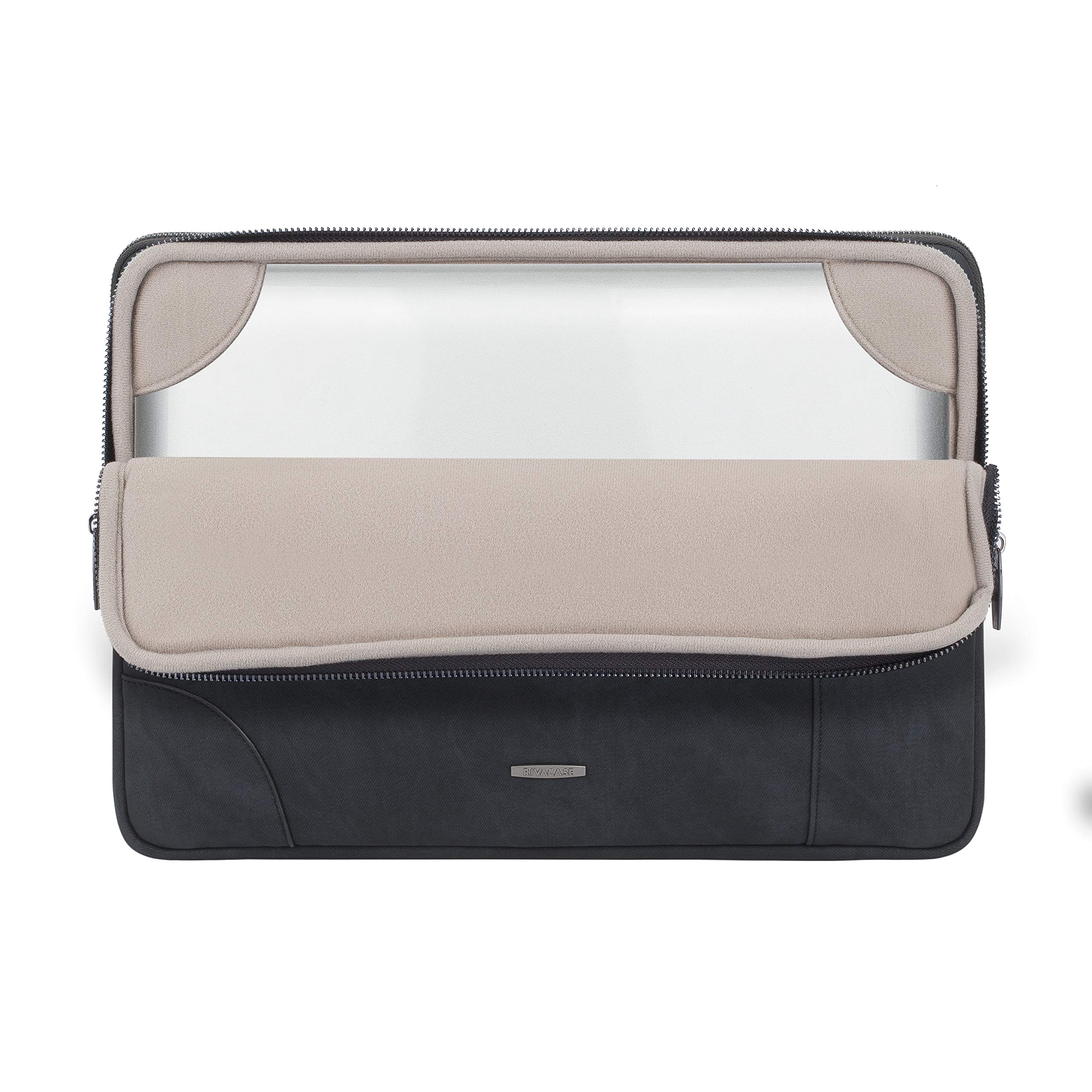 Rivacase Erebus 8903 Laptophülle 13,3 Zoll Schwarz Kunstleder
