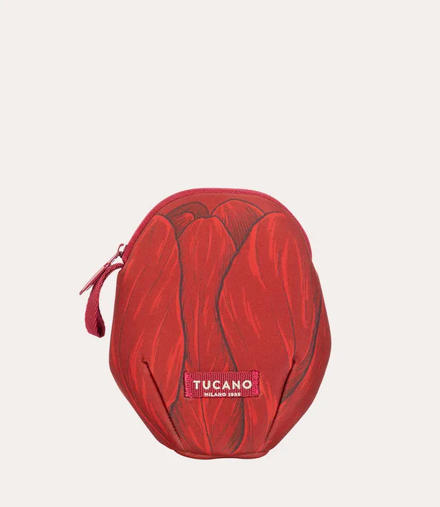 Tucano Schizzo Pouch 3D Tulip Stiftemäppchen Rot
