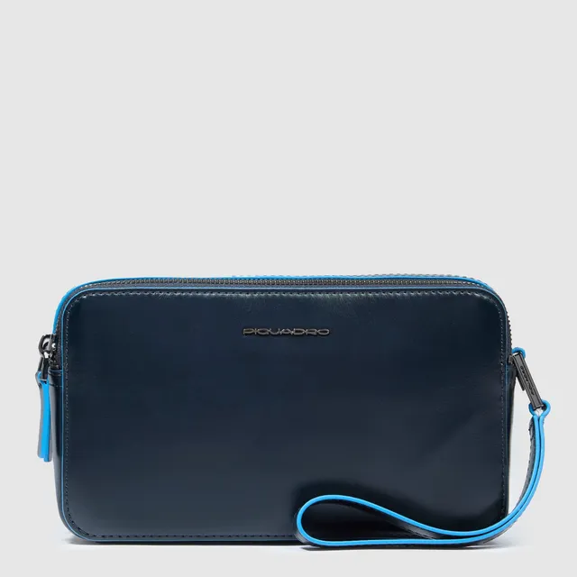 Piquadro Modus Pochette Herren-Clutch schwarz 2 Fächer