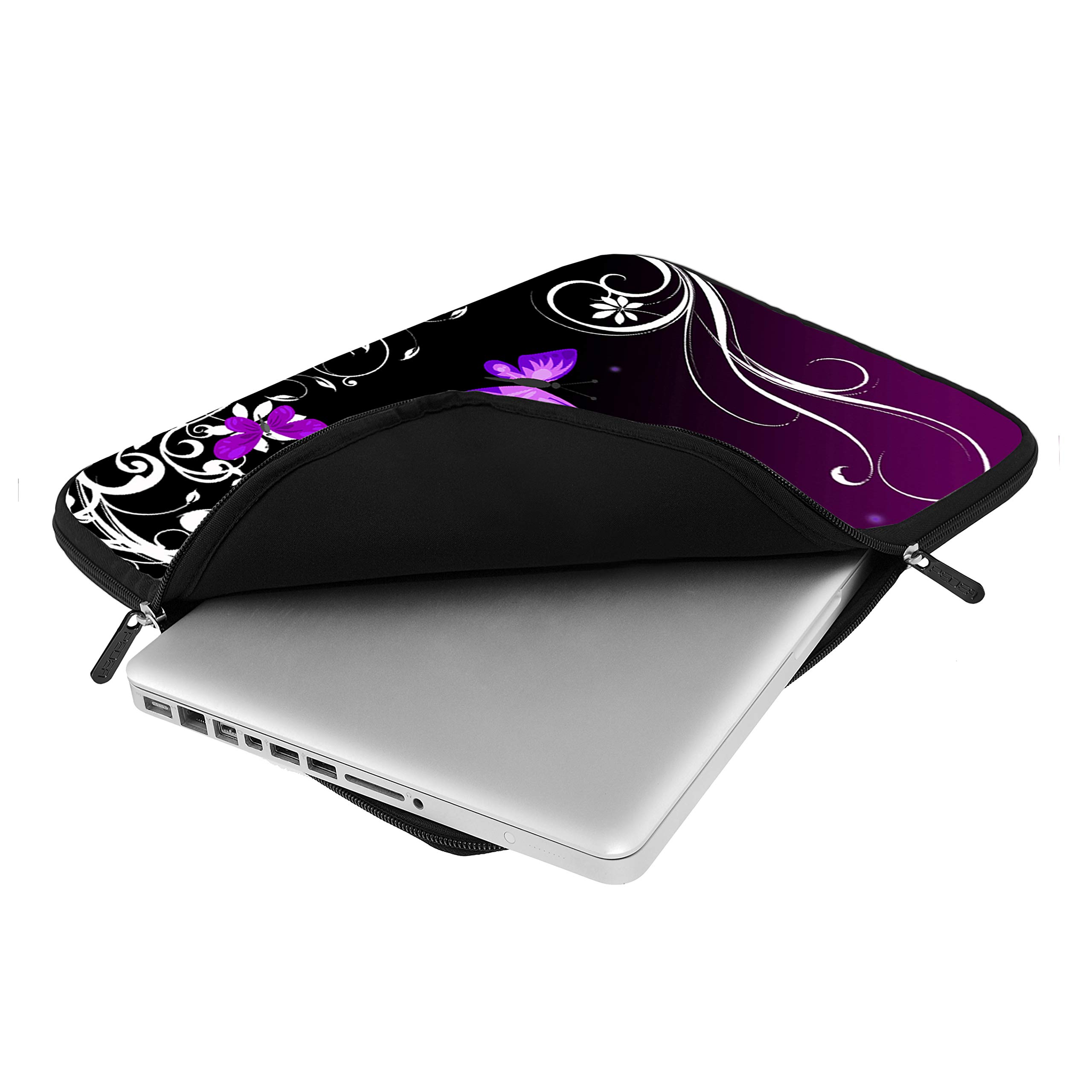 Pedea Design Schutzhülle 17,3 Zoll Purple Butterfly