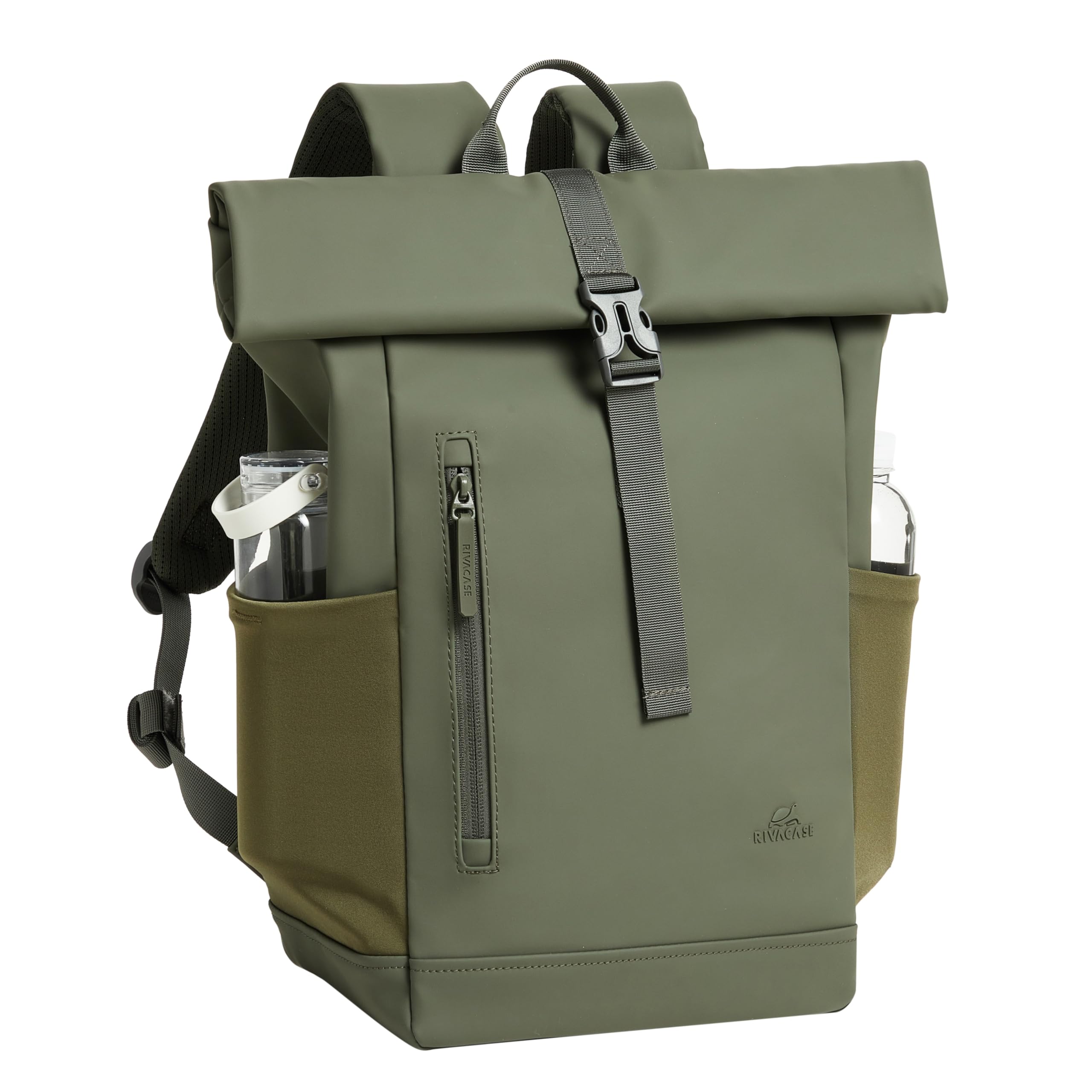 RIVACASE Boboli Eco Rucksack 17L olivgrün 15,6 Zoll