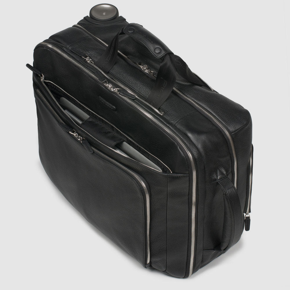 Piquadro PQ-Light Kabinentrolley Laptopfach schwarz N