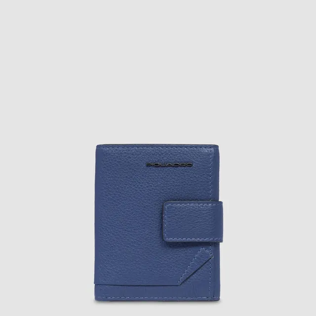 Piquadro Blue Square Geldbörse Herren Münzfach Leder