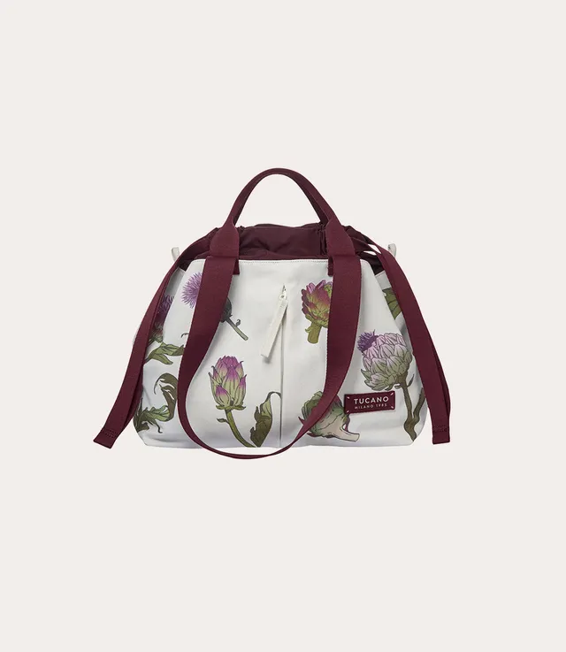 Tucano Carry Artichoke Small Shopper Canvas Tulpe