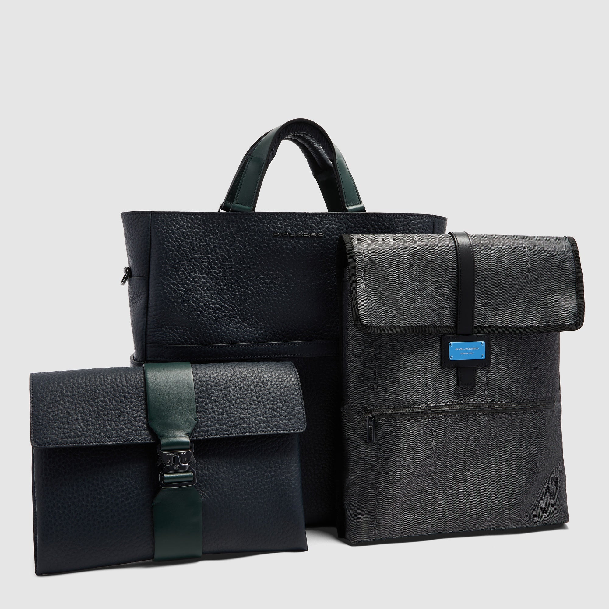 Piquadro Rover Tote Bag 15,6 Zoll Rucksack Leder