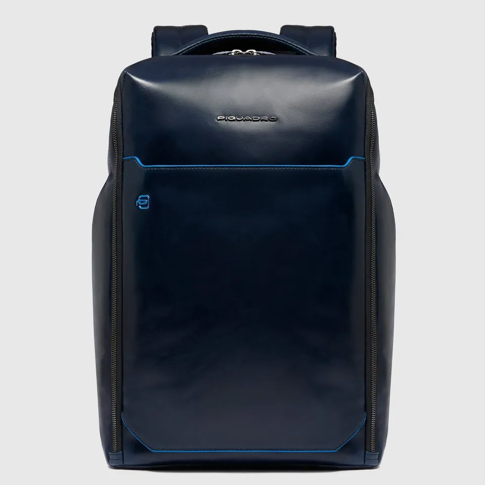 Piquadro Blue Square Rucksack 15,6 Zoll Leder RFID