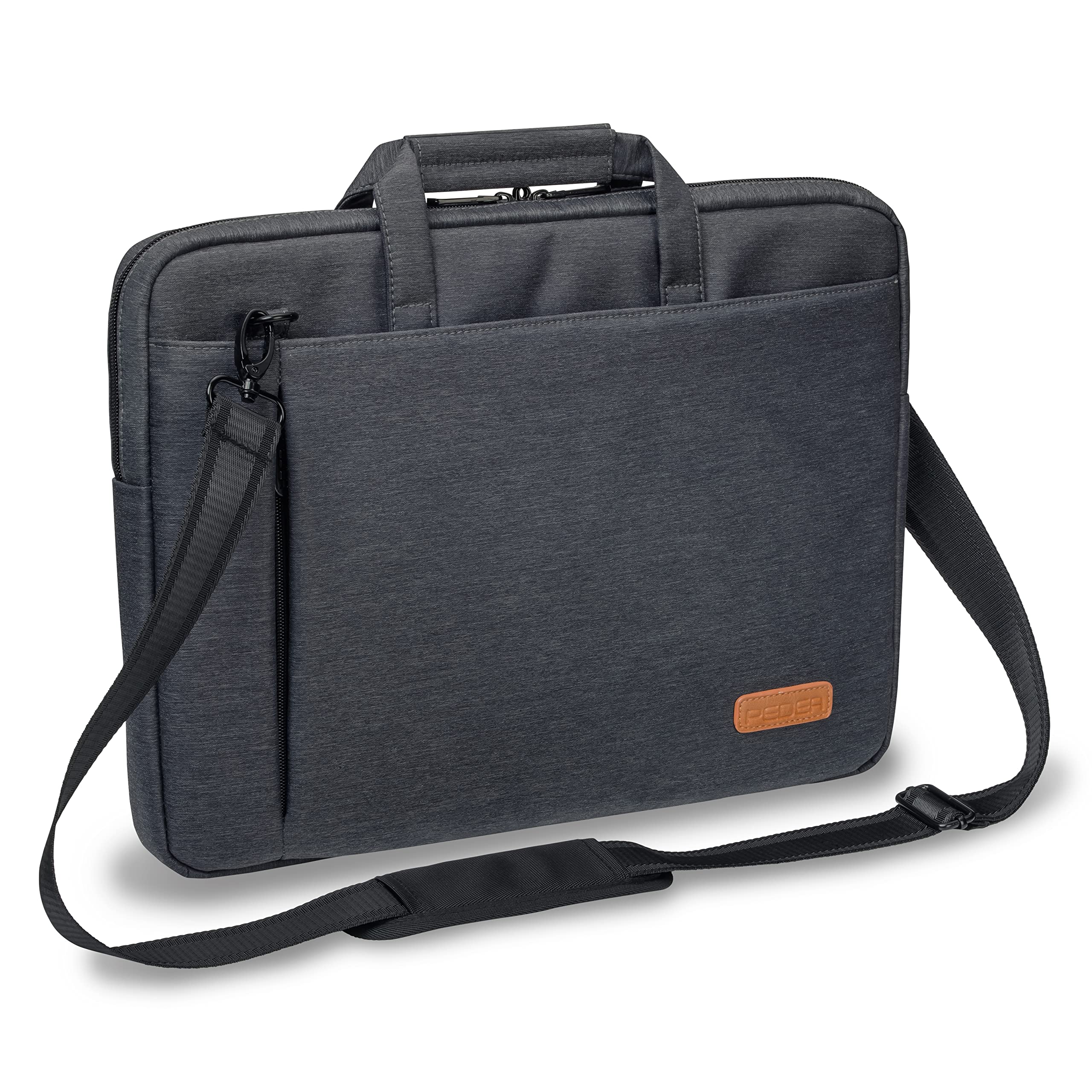 Pedea Elegance Laptop-Rucksack 17,3 Zoll Grau gepolstert