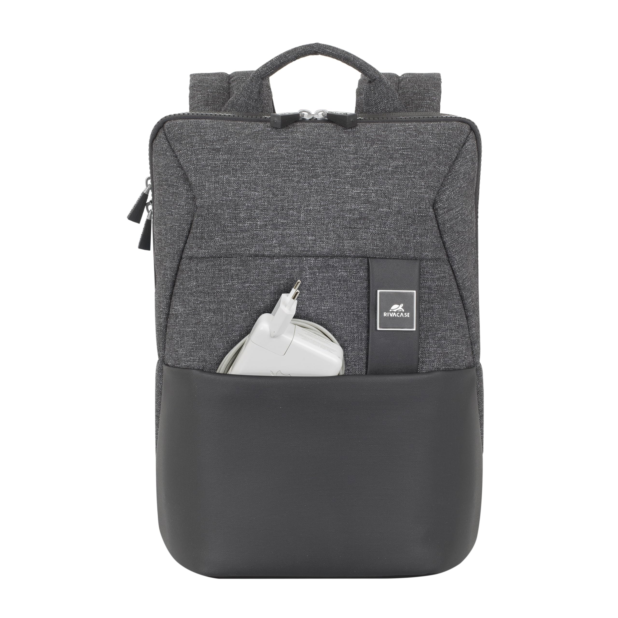 RIVACASE Lantau Laptoprucksack 13,3 Zoll Grau-Schwarz RPET