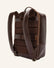 Buckle & Seam Leon Leder Rucksack Business Reise braun