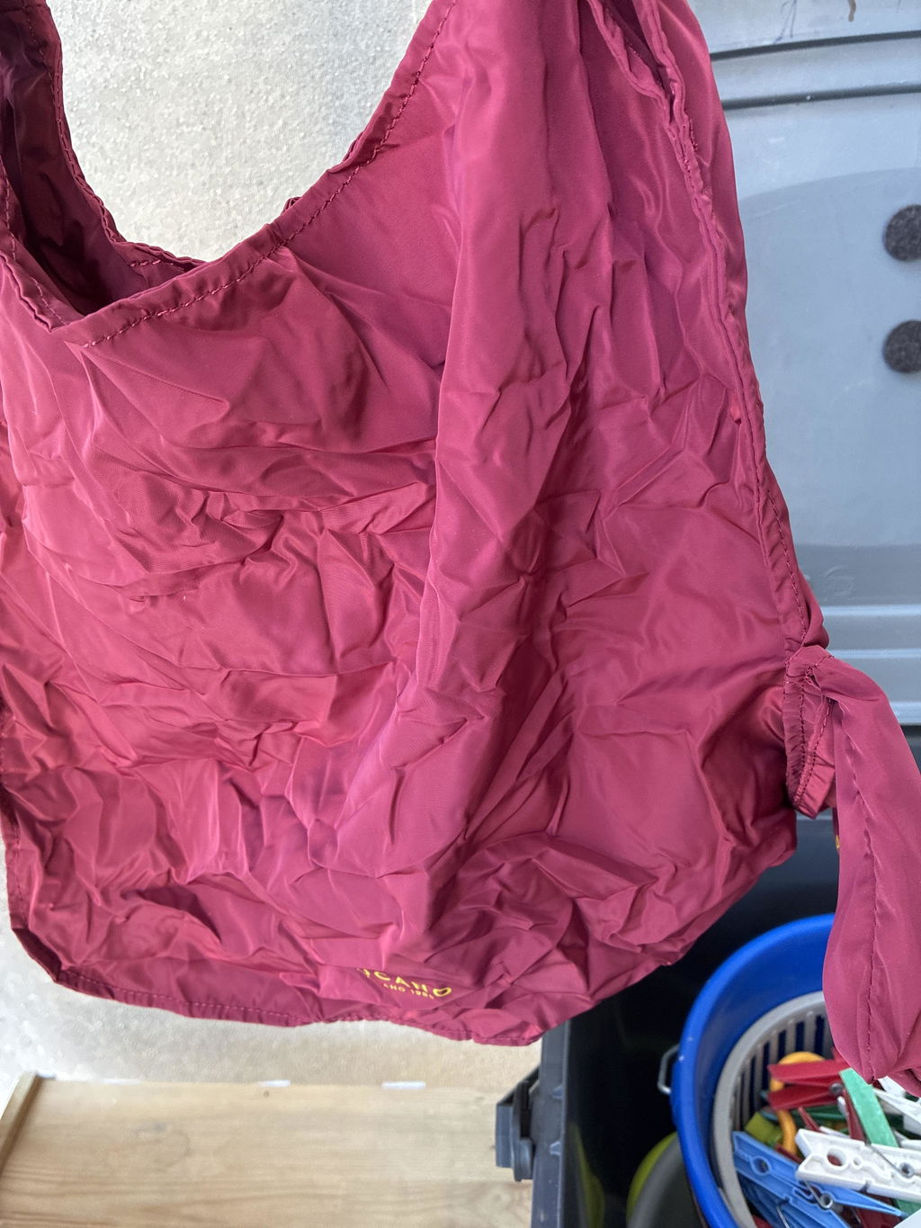 Tucano Spezie Fagotto Einkaufstasche Blau faltbar recycelt