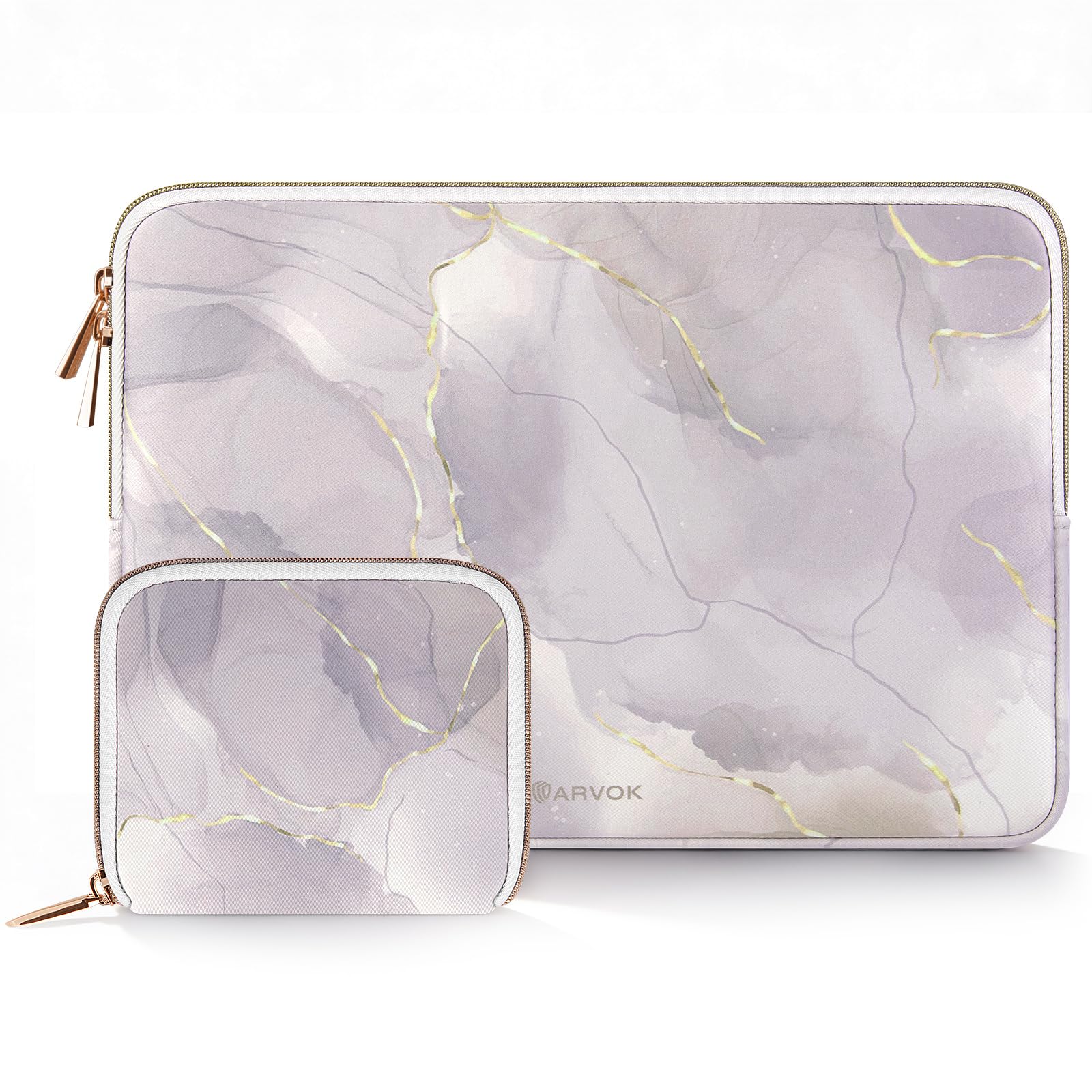 Arvok Basic Laptop Sleeve 13,3 Zoll Rosa Leopardendruck Canvas