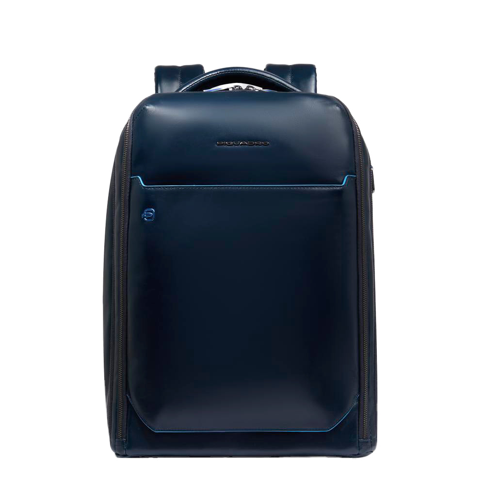 Piquadro Black Square Rucksack 15,6 Zoll Schwarz Laptop
