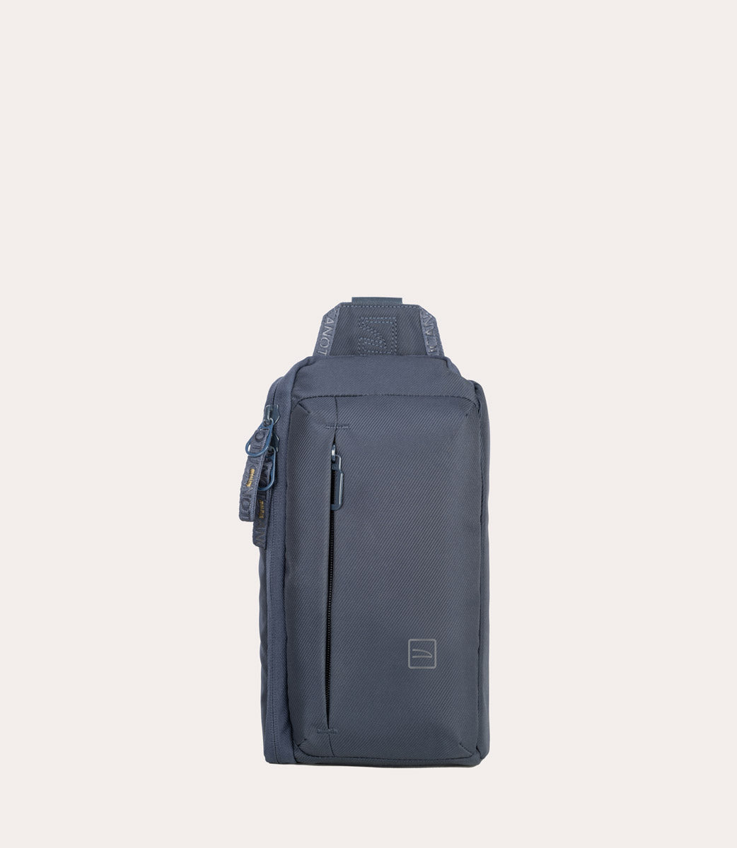 Tucano Astra Crossbody Umhängetasche Blau Recycling