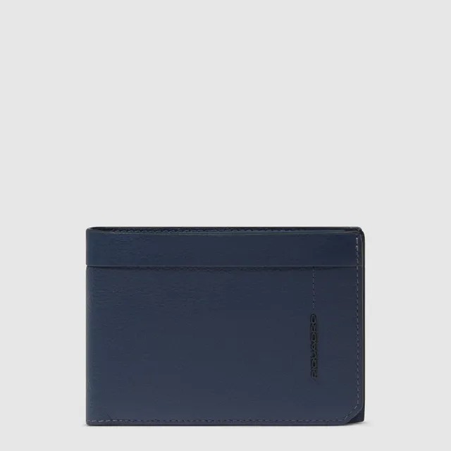 Piquadro Blue Square Geldbörse VE2 Leder Dokumentenfach RFID