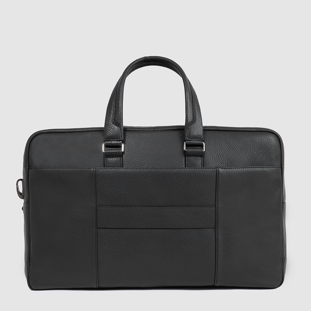 Piquadro Rover Reisetasche Herren schwarz Leder