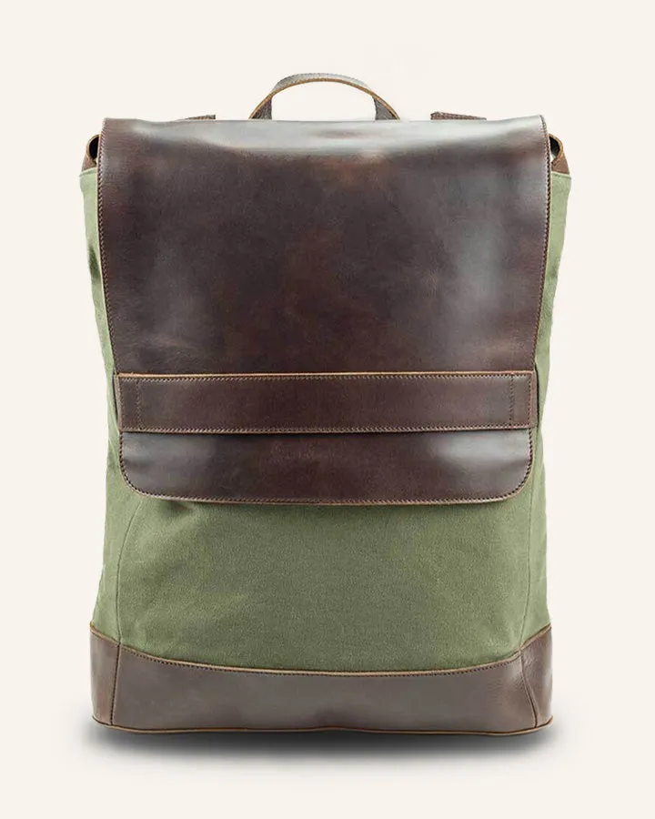 Buckle & Seam Annelotte Rucksack Canvas 15,6 Zoll Alltag