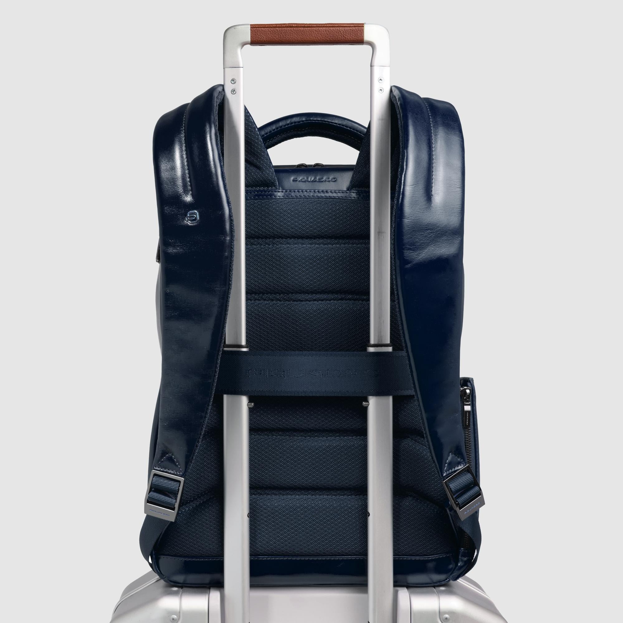 Piquadro Rover Laptop-Rucksack 14 Zoll Braun