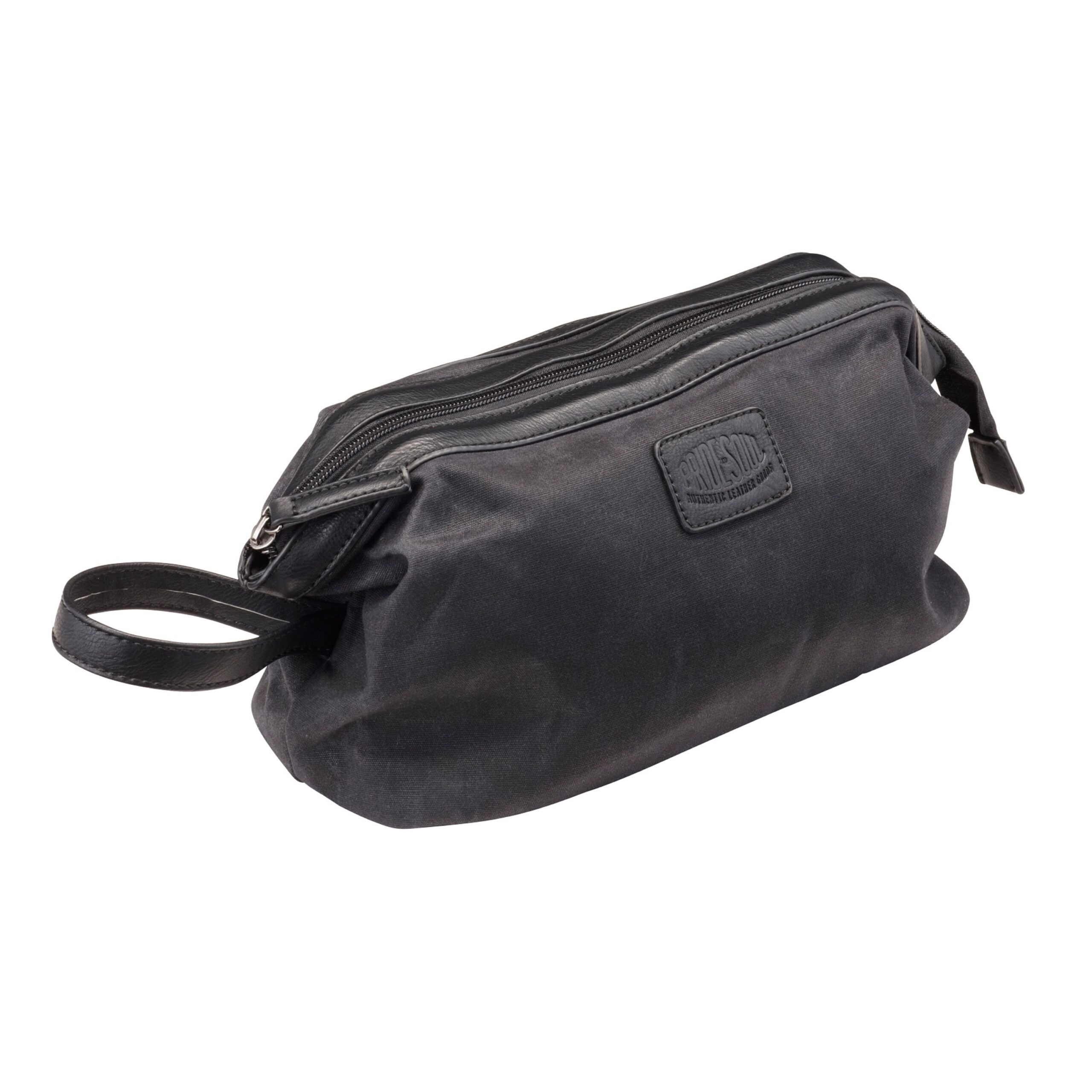 Lightpak Deeds Kosmetiktasche Schwarz Canvas 28x15cm
