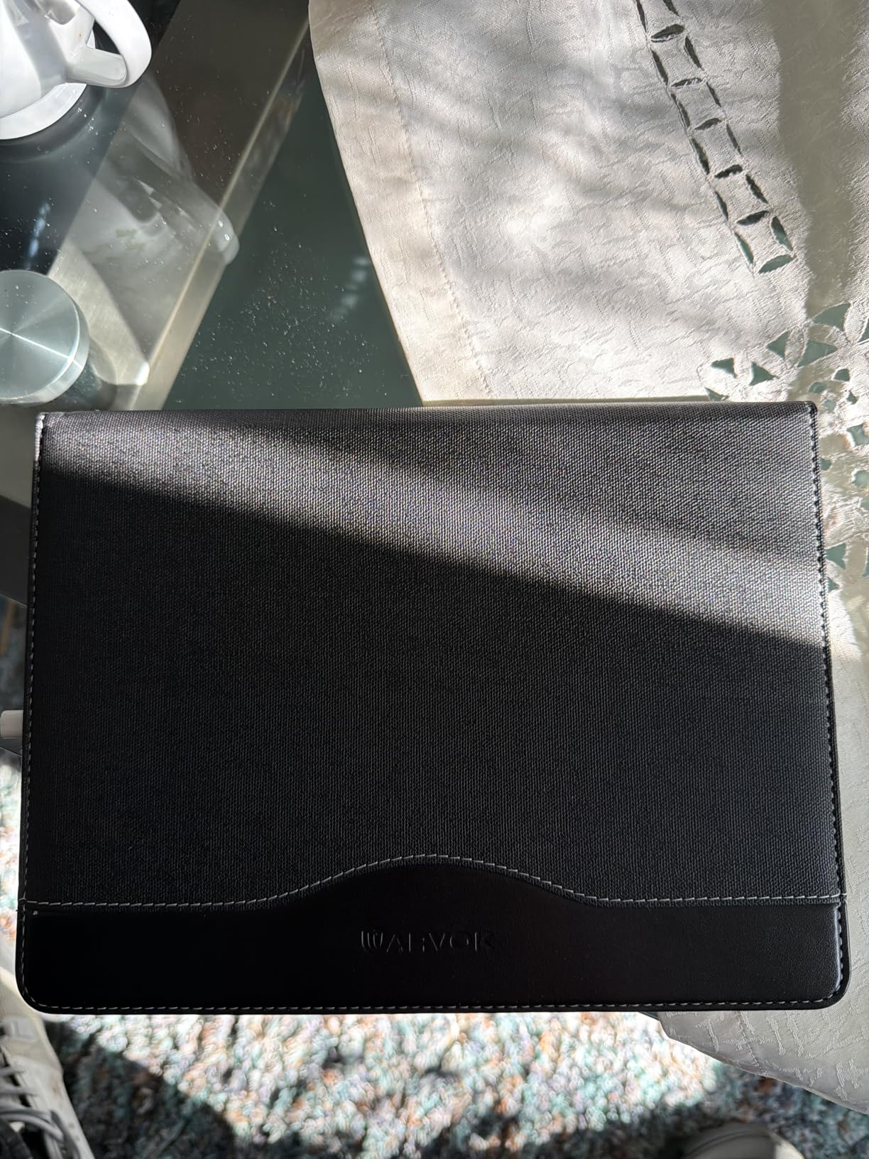 ARVOK Basic iPad Hülle 10,9 Zoll Grau-Braun mit Stifthalter