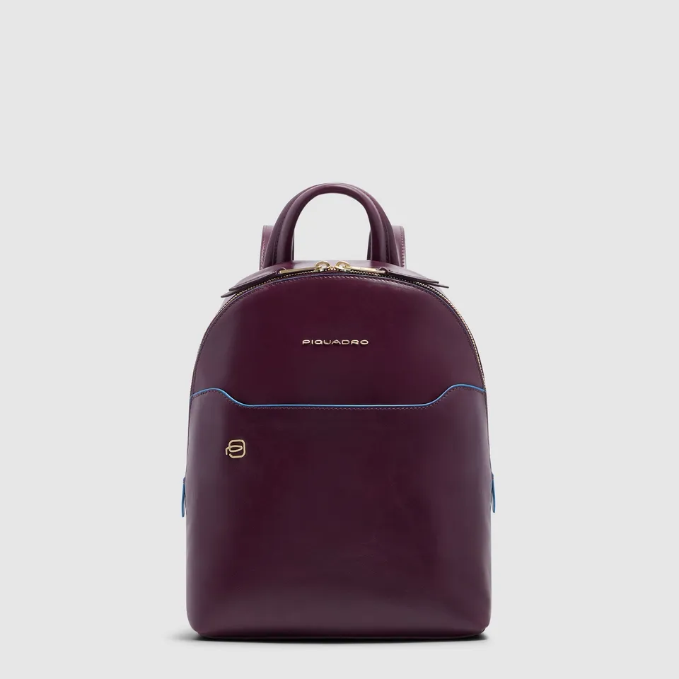 Piquadro Lyra Mini-Rucksack Damen Leder Schwarz iPad mini