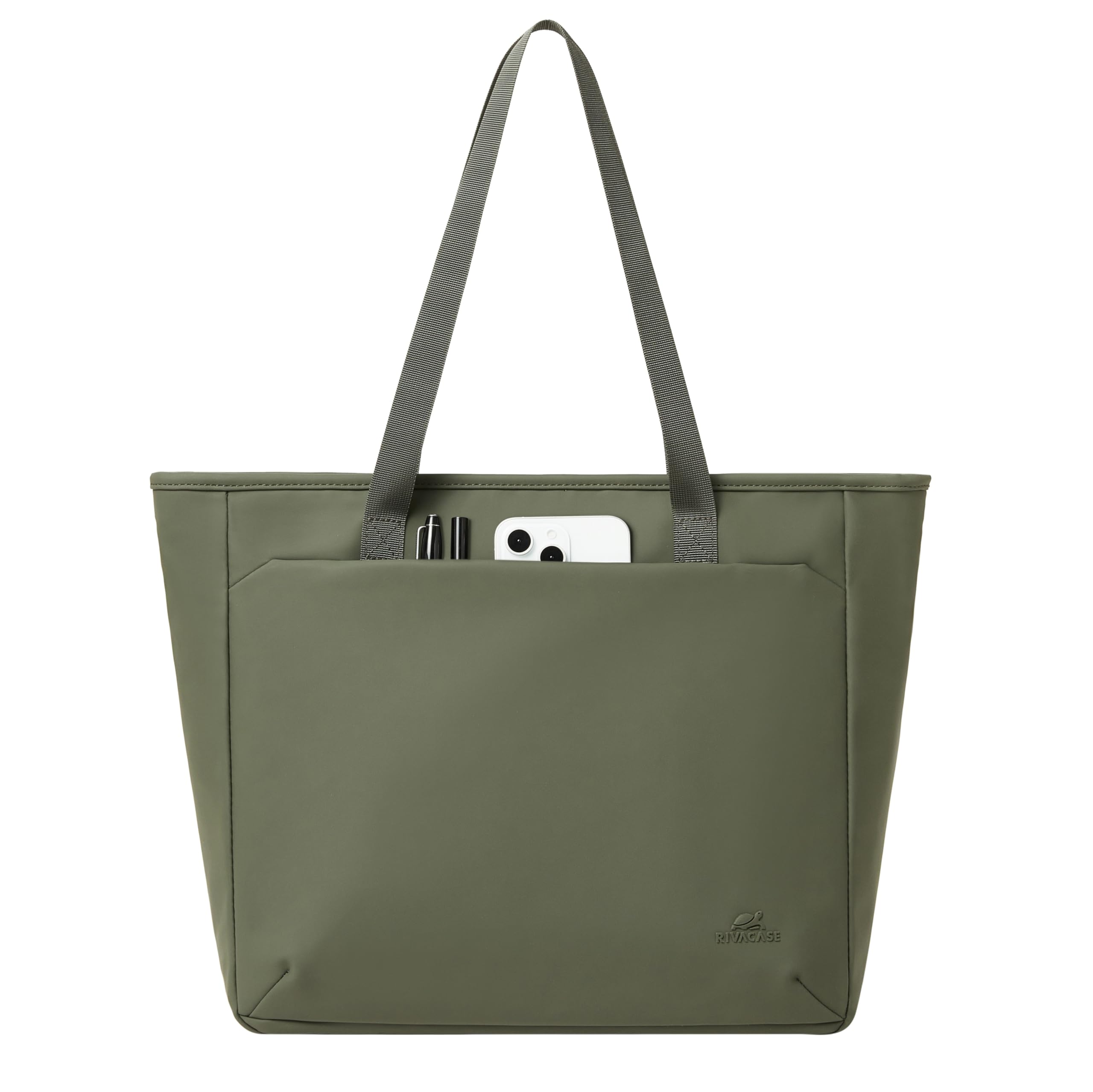 RIVACASE Lantau 7821 Handtasche oliv 14 Zoll wasserabweisend