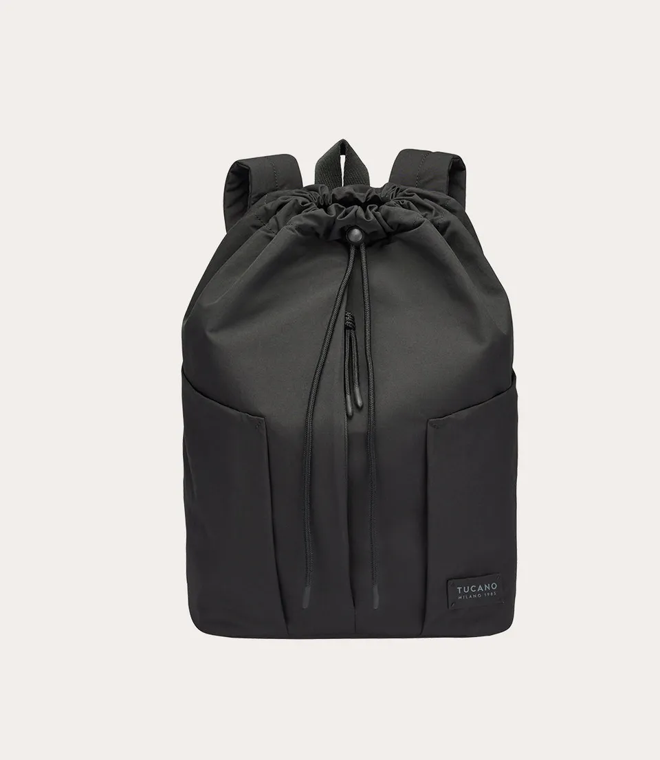 Tucano Agile 14 Zoll Laptop-Rucksack Nylon Schwarz