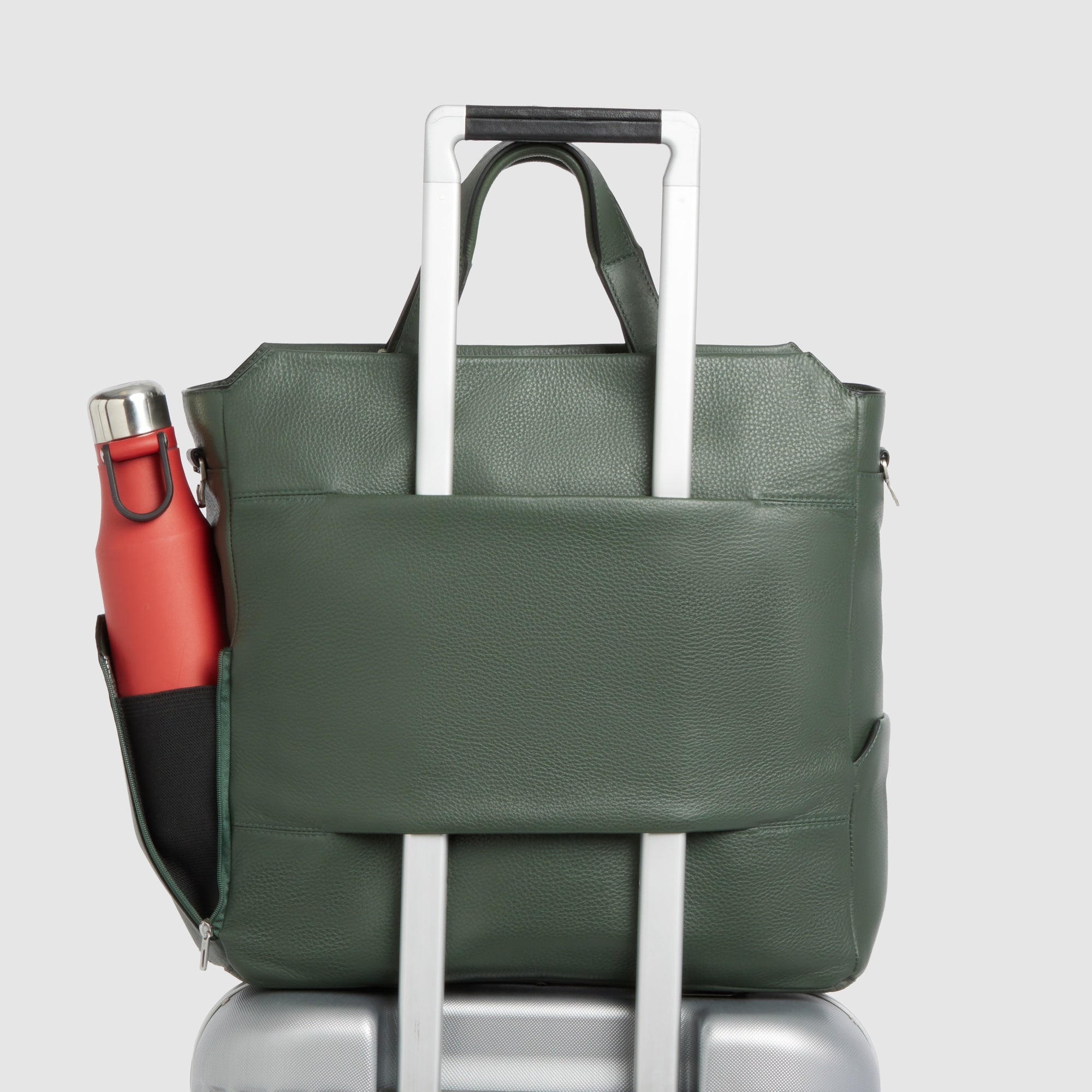 Piquadro Black Square Tote Laptoptasche 14 Zoll VE Leder