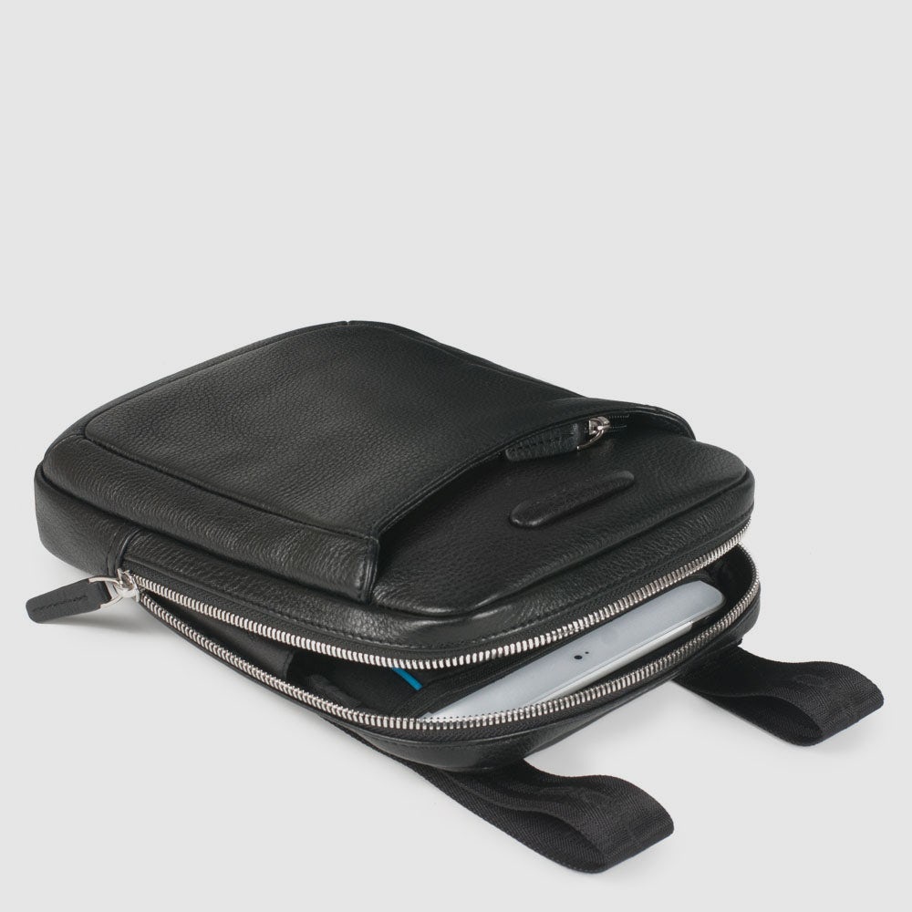 Piquadro Urban Borsello Herren Schwarz iPad mini