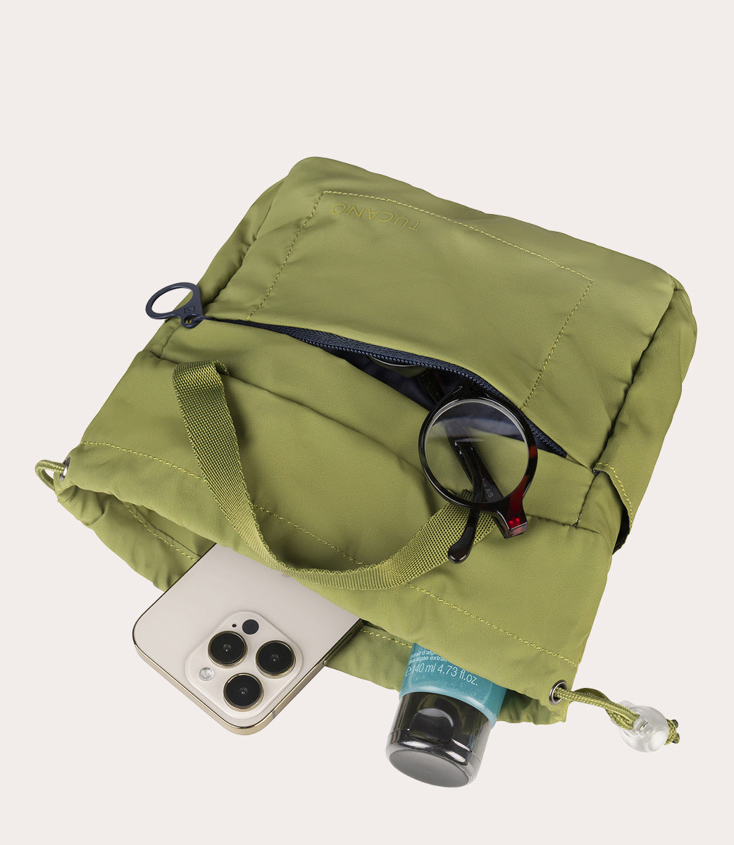 Tucano MIA Bag Organizer Tascheneinsatz Nero recycelt