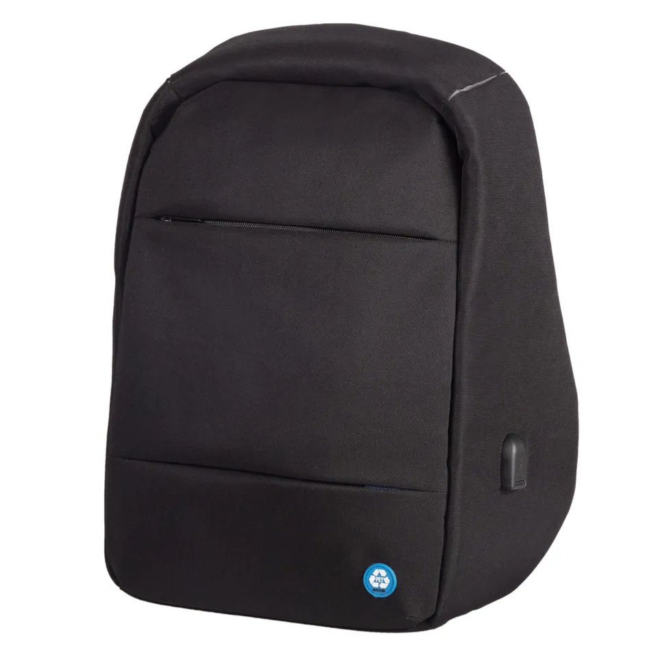 Lightpak Antigua Rucksack RPET schwarz USB Laptop