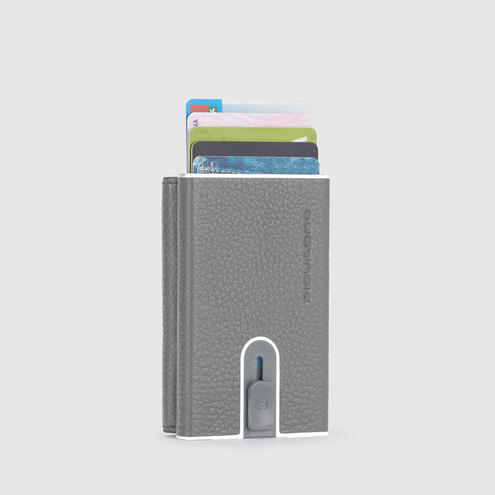 Piquadro Black Square Geldbörse Herren Automatik RFID