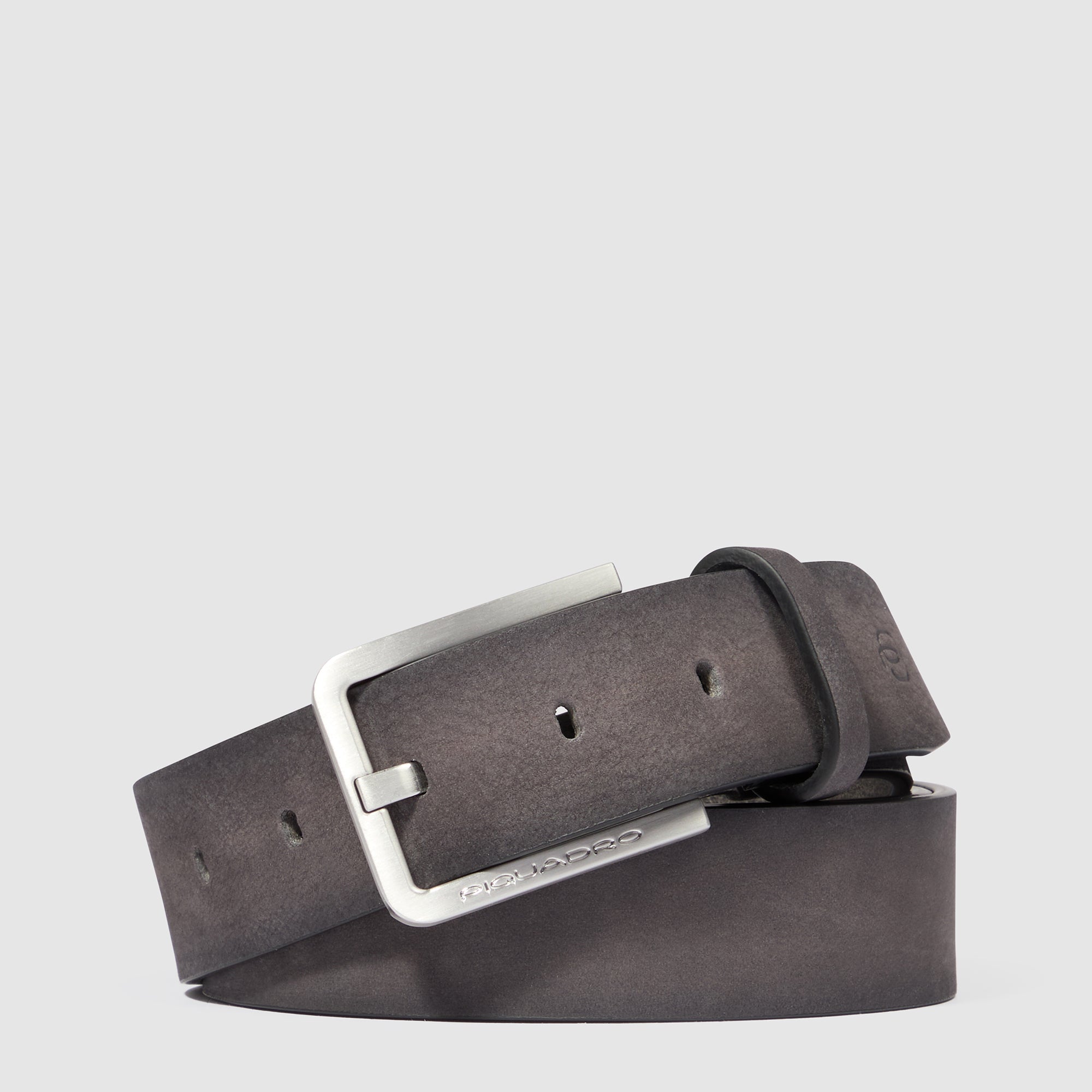 Piquadro Blue Square Herrengürtel Leder Schwarz Dornschliesse