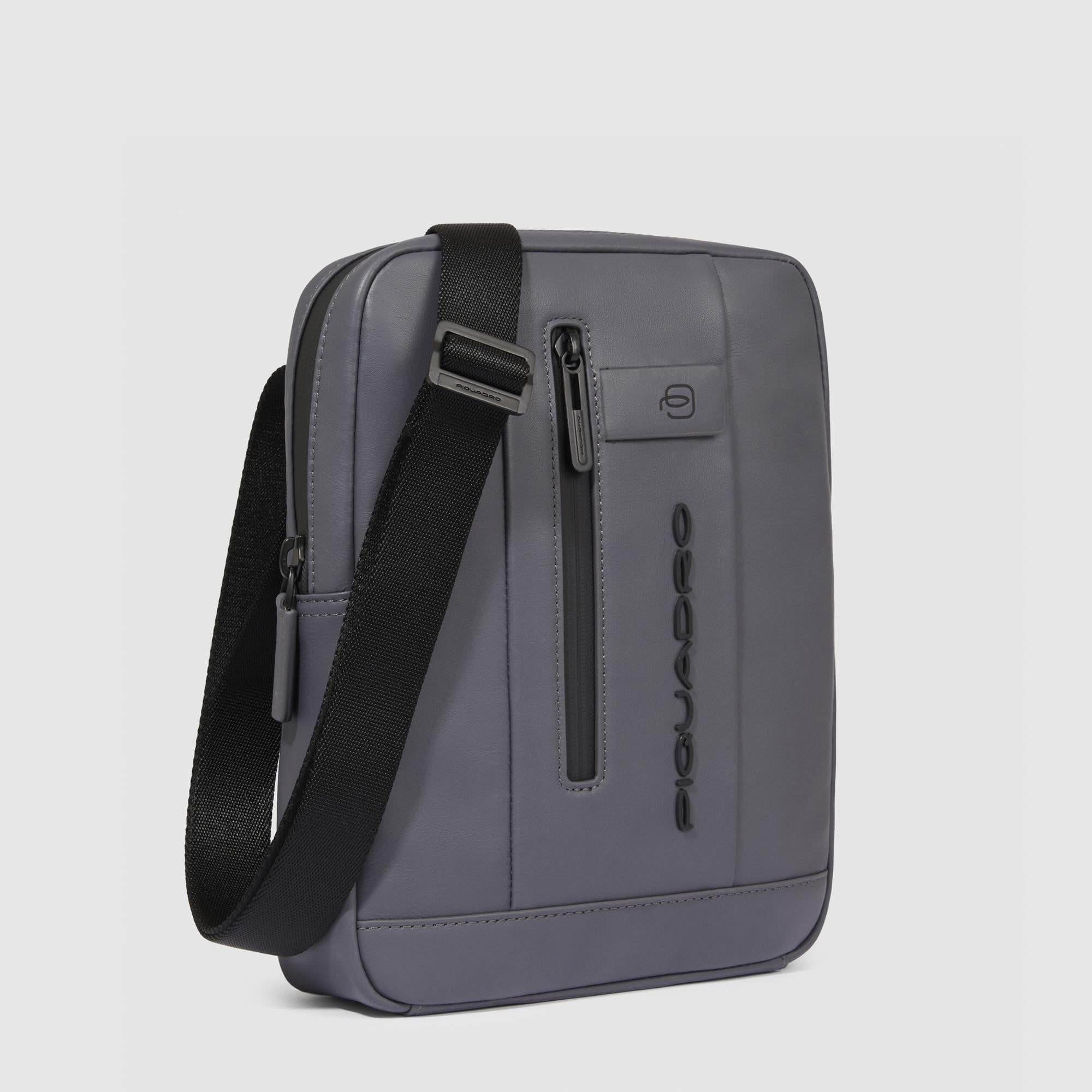 Piquadro Urban Borsello Herren iPad schwarz Leder